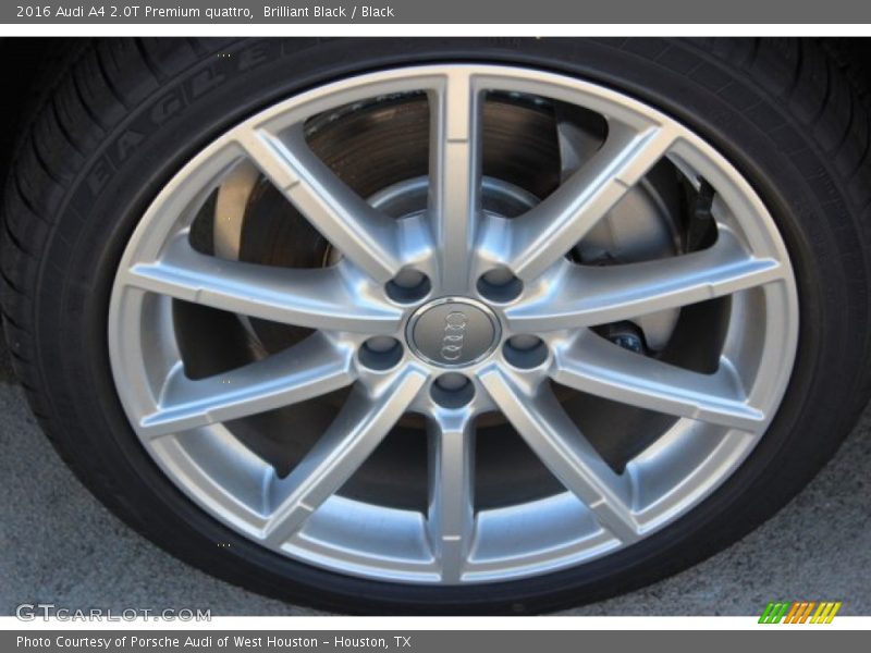 Brilliant Black / Black 2016 Audi A4 2.0T Premium quattro