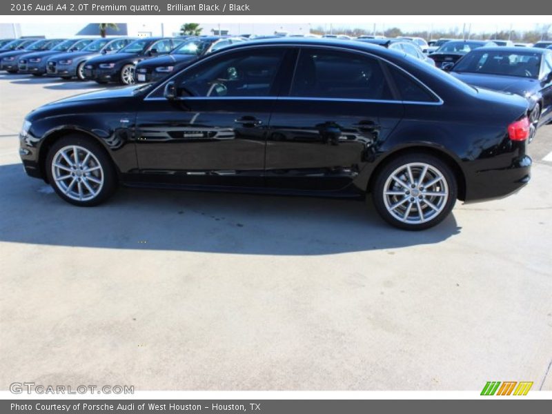 Brilliant Black / Black 2016 Audi A4 2.0T Premium quattro