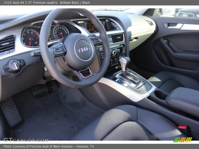 Brilliant Black / Black 2016 Audi A4 2.0T Premium quattro