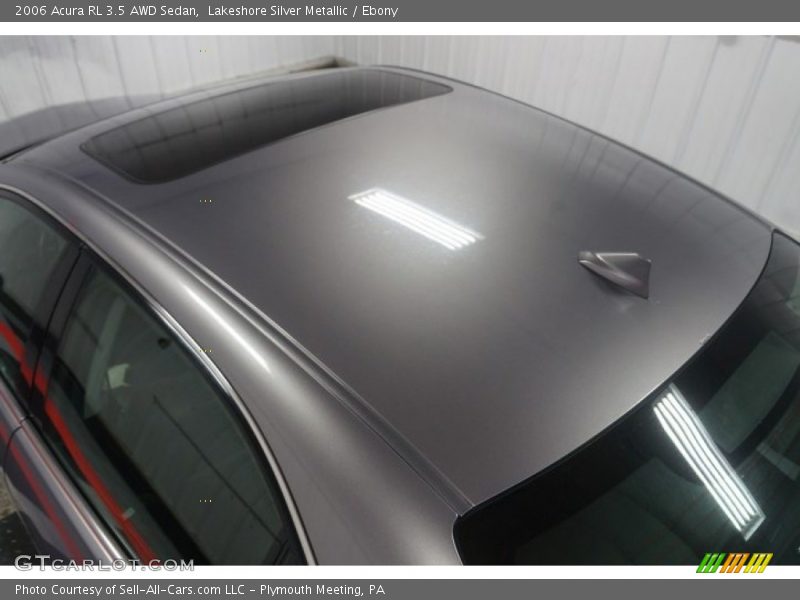 Lakeshore Silver Metallic / Ebony 2006 Acura RL 3.5 AWD Sedan