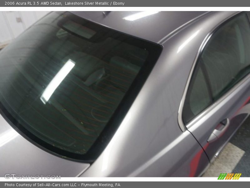 Lakeshore Silver Metallic / Ebony 2006 Acura RL 3.5 AWD Sedan