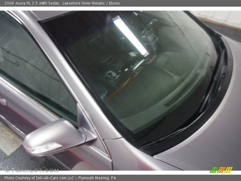 Lakeshore Silver Metallic / Ebony 2006 Acura RL 3.5 AWD Sedan