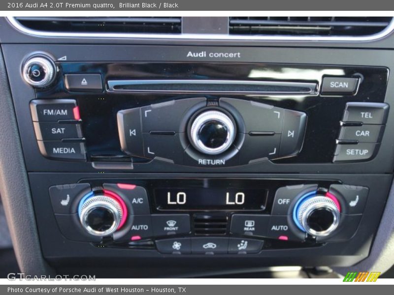 Brilliant Black / Black 2016 Audi A4 2.0T Premium quattro