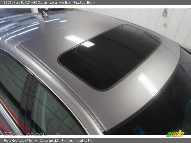Lakeshore Silver Metallic / Ebony 2006 Acura RL 3.5 AWD Sedan