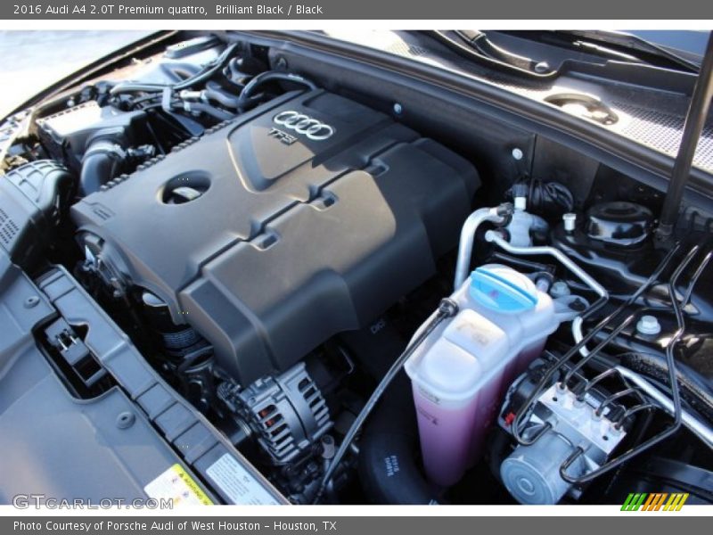 Brilliant Black / Black 2016 Audi A4 2.0T Premium quattro