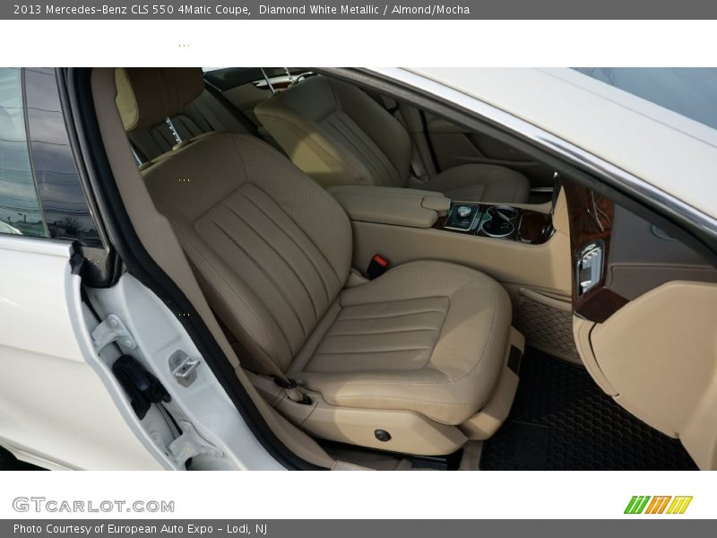 Diamond White Metallic / Almond/Mocha 2013 Mercedes-Benz CLS 550 4Matic Coupe