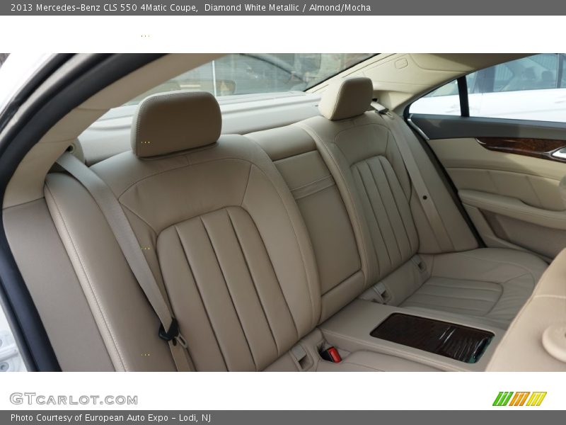 Diamond White Metallic / Almond/Mocha 2013 Mercedes-Benz CLS 550 4Matic Coupe