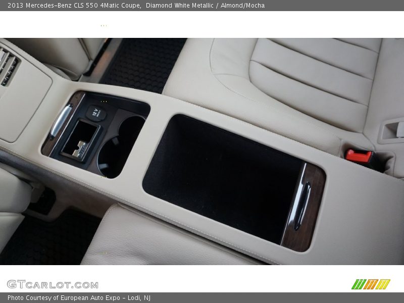 Diamond White Metallic / Almond/Mocha 2013 Mercedes-Benz CLS 550 4Matic Coupe