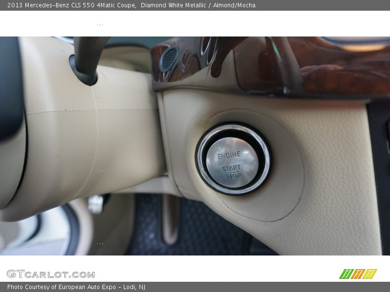 Diamond White Metallic / Almond/Mocha 2013 Mercedes-Benz CLS 550 4Matic Coupe