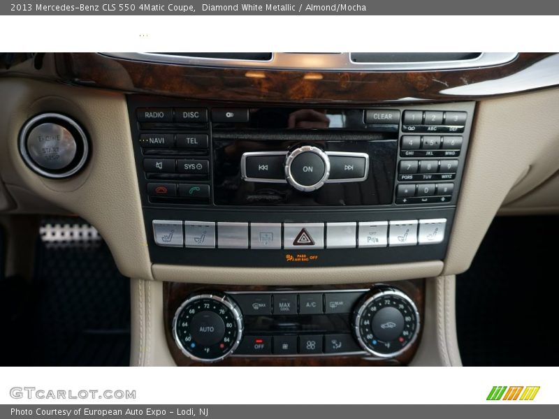Diamond White Metallic / Almond/Mocha 2013 Mercedes-Benz CLS 550 4Matic Coupe