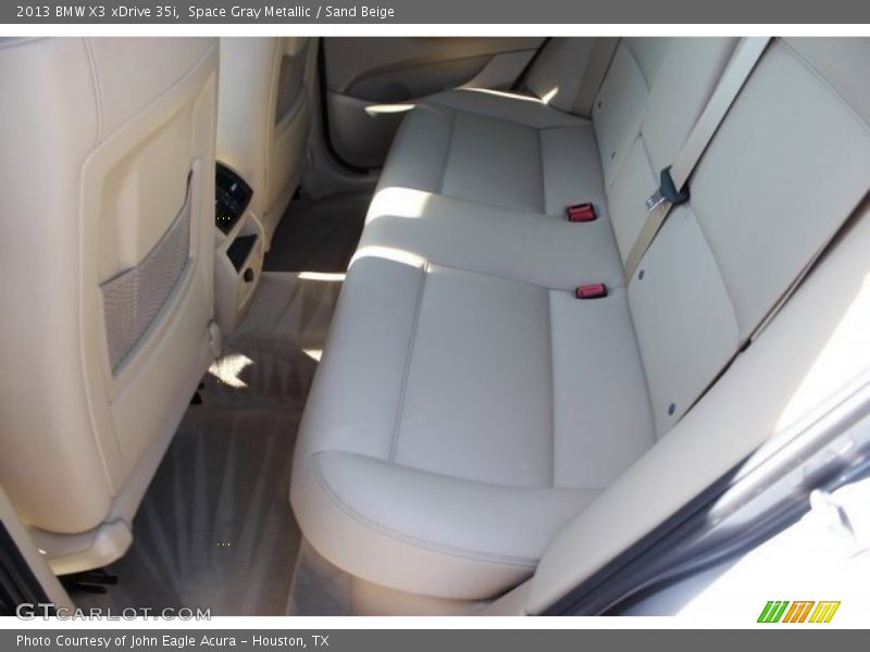 Space Gray Metallic / Sand Beige 2013 BMW X3 xDrive 35i