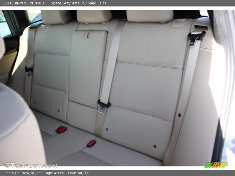 Space Gray Metallic / Sand Beige 2013 BMW X3 xDrive 35i
