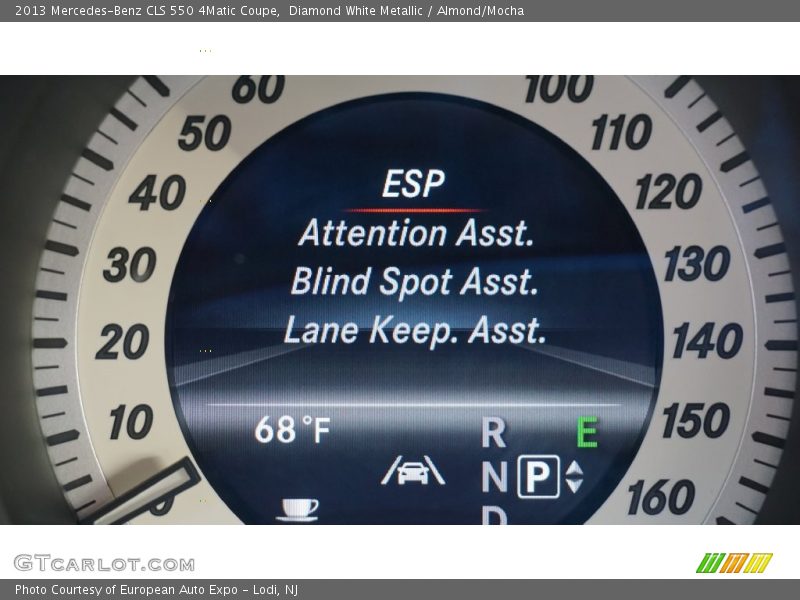 Diamond White Metallic / Almond/Mocha 2013 Mercedes-Benz CLS 550 4Matic Coupe