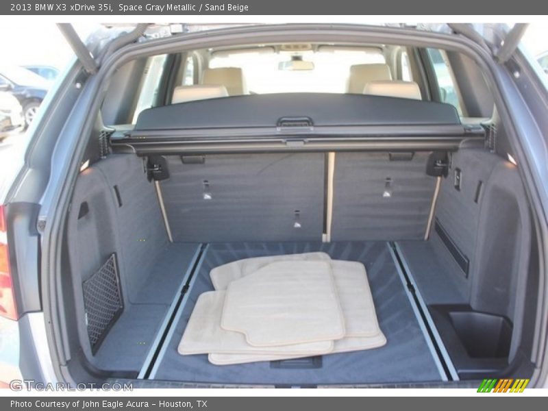 Space Gray Metallic / Sand Beige 2013 BMW X3 xDrive 35i