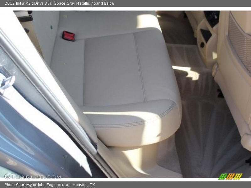 Space Gray Metallic / Sand Beige 2013 BMW X3 xDrive 35i