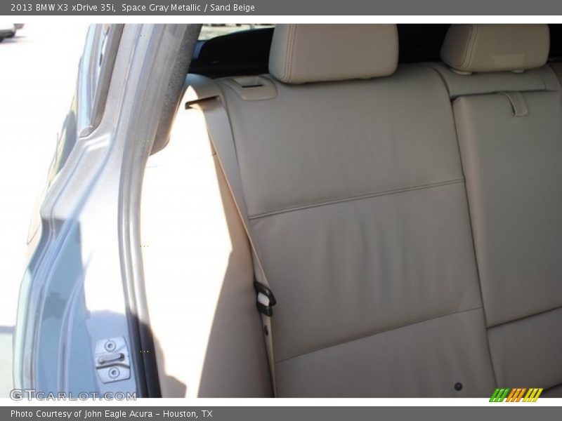 Space Gray Metallic / Sand Beige 2013 BMW X3 xDrive 35i