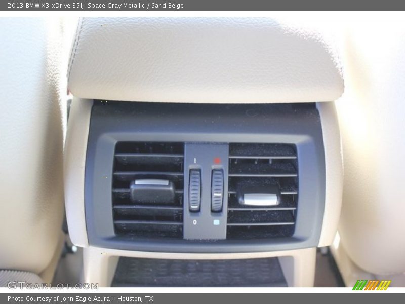 Space Gray Metallic / Sand Beige 2013 BMW X3 xDrive 35i