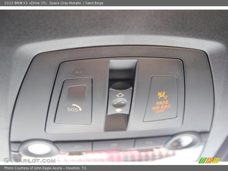 Space Gray Metallic / Sand Beige 2013 BMW X3 xDrive 35i