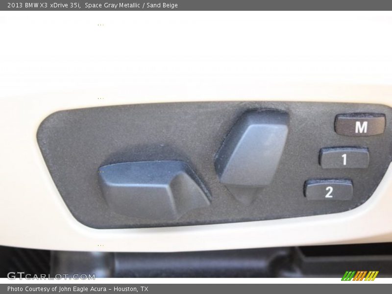 Space Gray Metallic / Sand Beige 2013 BMW X3 xDrive 35i