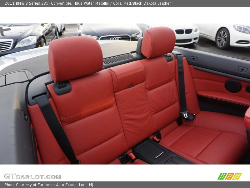 Rear Seat of 2011 3 Series 335i Convertible