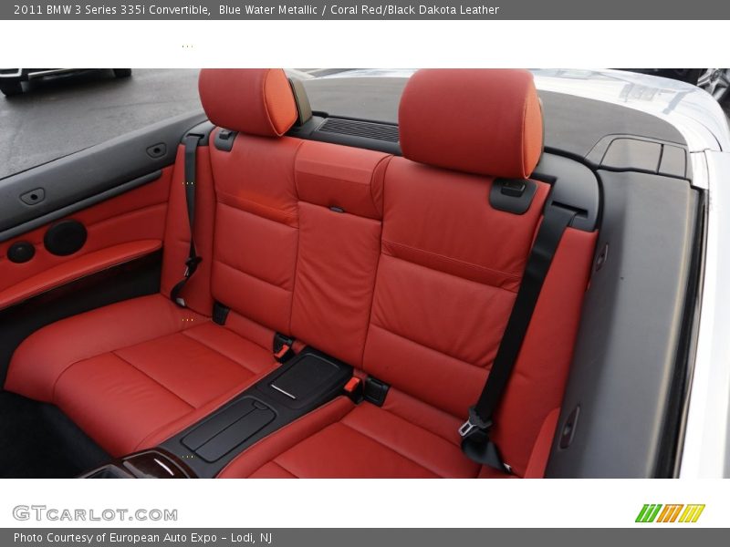 Rear Seat of 2011 3 Series 335i Convertible