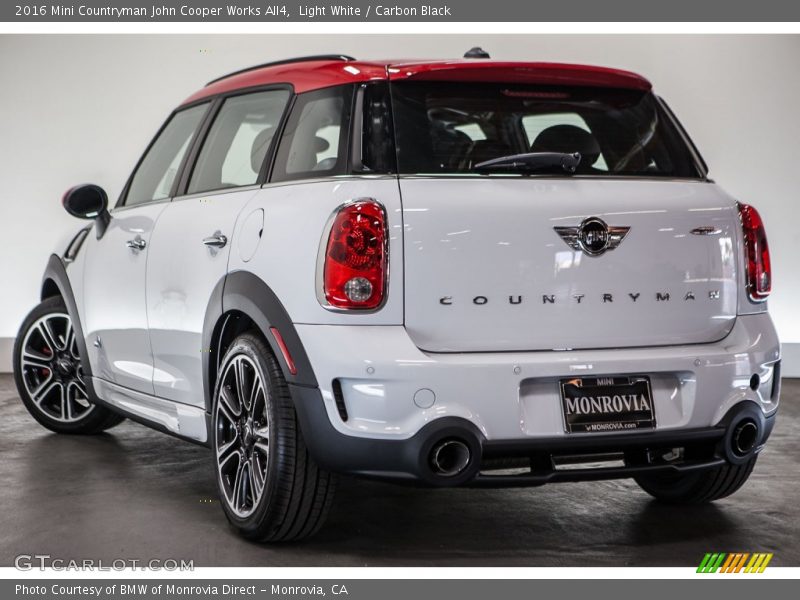 Light White / Carbon Black 2016 Mini Countryman John Cooper Works All4