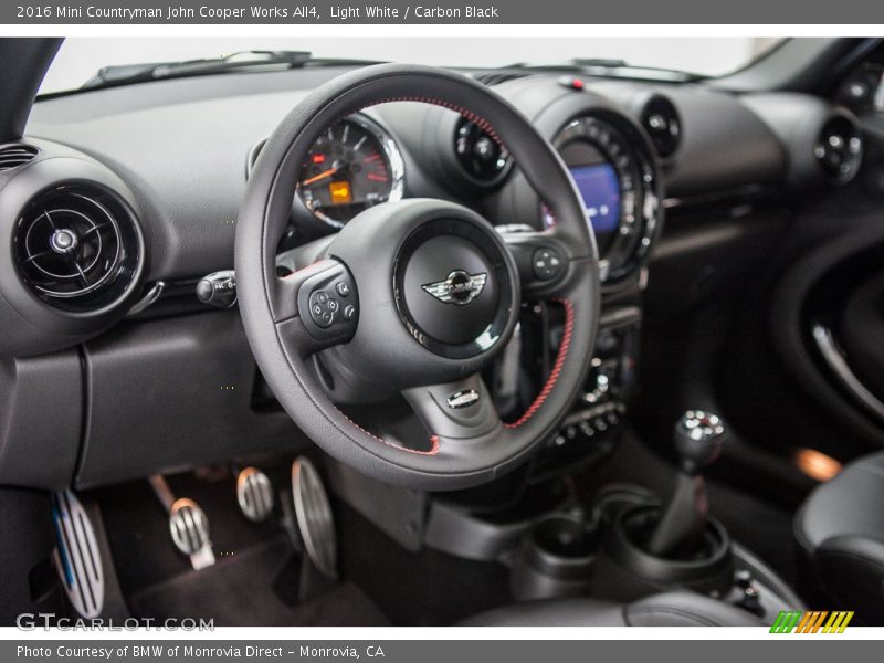 Light White / Carbon Black 2016 Mini Countryman John Cooper Works All4