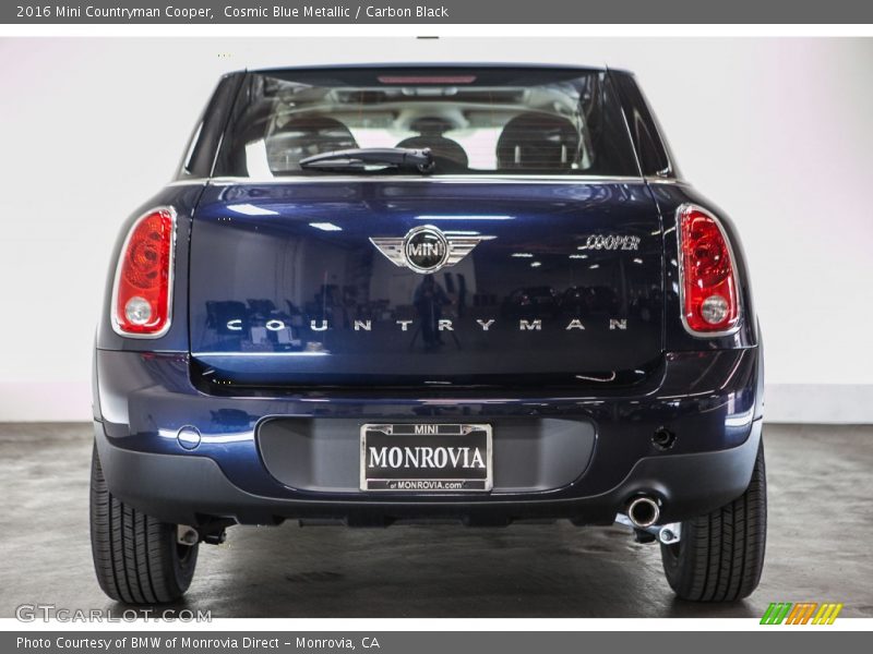 Cosmic Blue Metallic / Carbon Black 2016 Mini Countryman Cooper