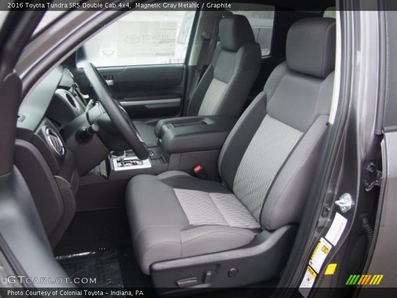 Magnetic Gray Metallic / Graphite 2016 Toyota Tundra SR5 Double Cab 4x4