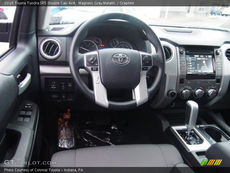 Magnetic Gray Metallic / Graphite 2016 Toyota Tundra SR5 Double Cab 4x4