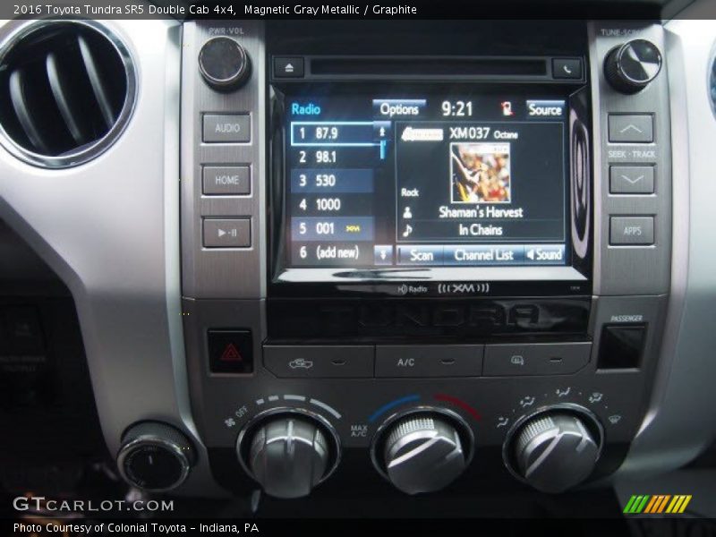 Magnetic Gray Metallic / Graphite 2016 Toyota Tundra SR5 Double Cab 4x4