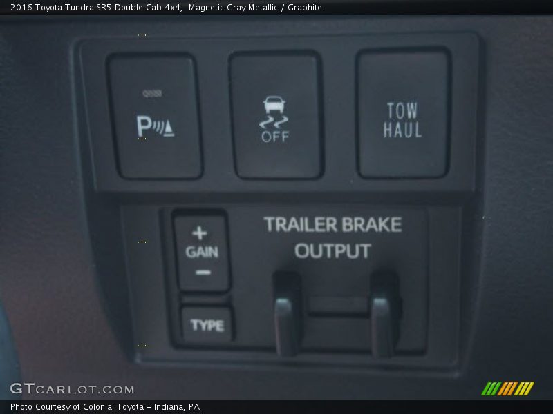 Magnetic Gray Metallic / Graphite 2016 Toyota Tundra SR5 Double Cab 4x4