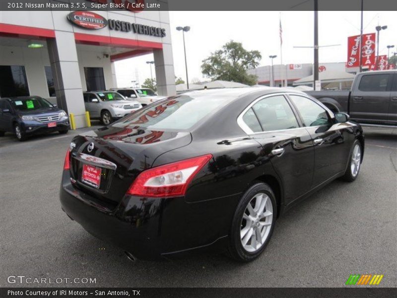 Super Black / Cafe Latte 2012 Nissan Maxima 3.5 S