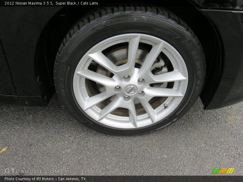 Super Black / Cafe Latte 2012 Nissan Maxima 3.5 S