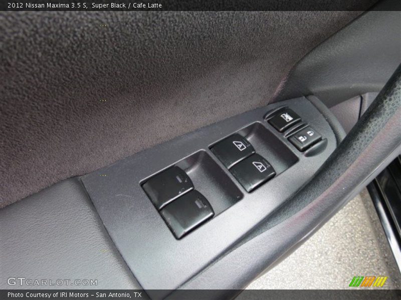 Super Black / Cafe Latte 2012 Nissan Maxima 3.5 S