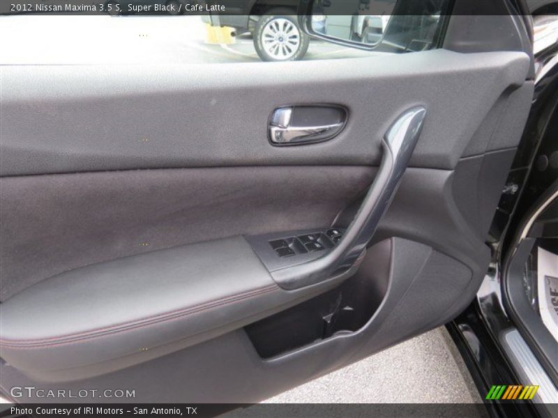 Super Black / Cafe Latte 2012 Nissan Maxima 3.5 S