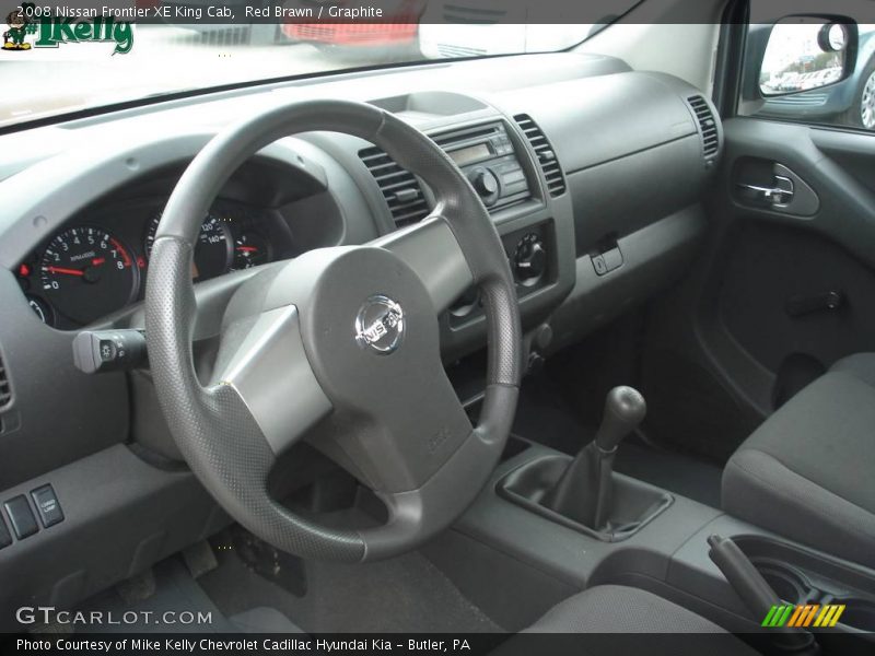 Red Brawn / Graphite 2008 Nissan Frontier XE King Cab