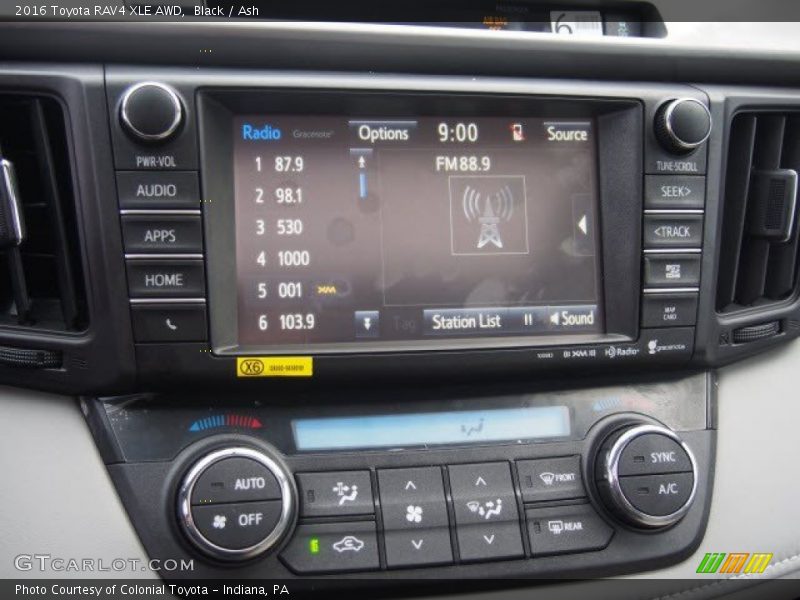 Black / Ash 2016 Toyota RAV4 XLE AWD