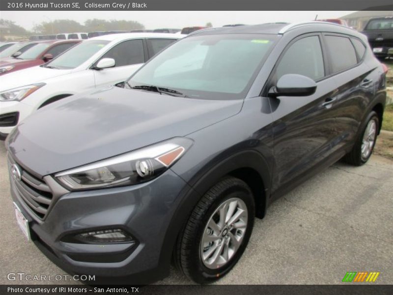 Coliseum Grey / Black 2016 Hyundai Tucson SE