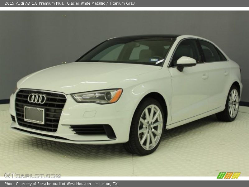 Glacier White Metallic / Titanium Gray 2015 Audi A3 1.8 Premium Plus