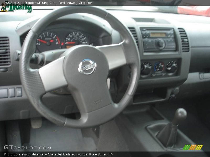 Red Brawn / Graphite 2008 Nissan Frontier XE King Cab