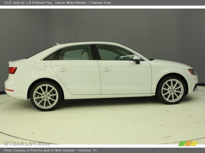 Glacier White Metallic / Titanium Gray 2015 Audi A3 1.8 Premium Plus