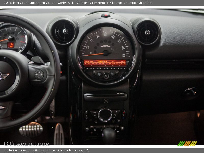 Controls of 2016 Countryman John Cooper Works All4