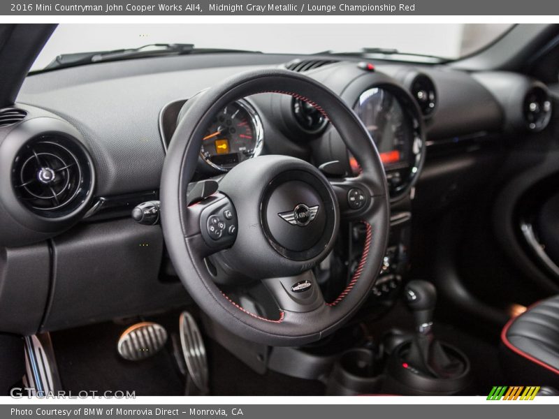 Controls of 2016 Countryman John Cooper Works All4