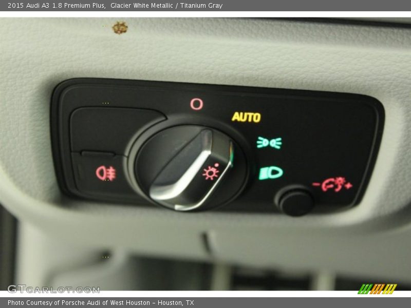 Glacier White Metallic / Titanium Gray 2015 Audi A3 1.8 Premium Plus