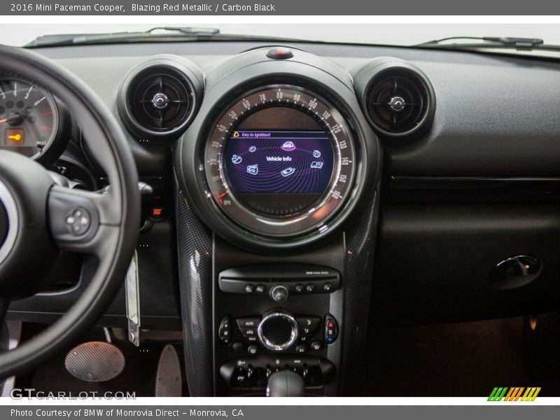Blazing Red Metallic / Carbon Black 2016 Mini Paceman Cooper