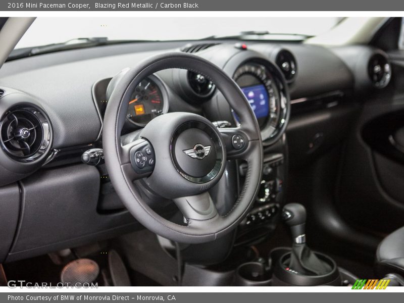 Blazing Red Metallic / Carbon Black 2016 Mini Paceman Cooper