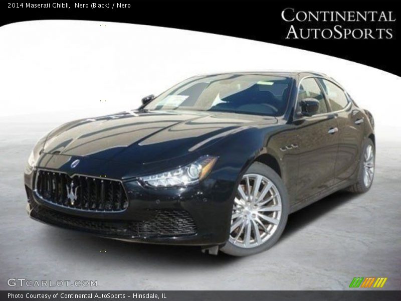 Nero (Black) / Nero 2014 Maserati Ghibli