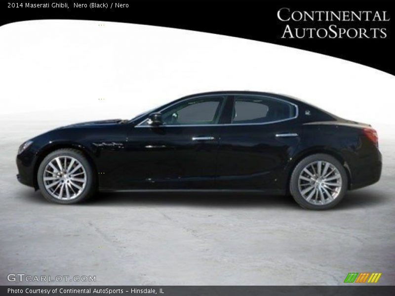 Nero (Black) / Nero 2014 Maserati Ghibli