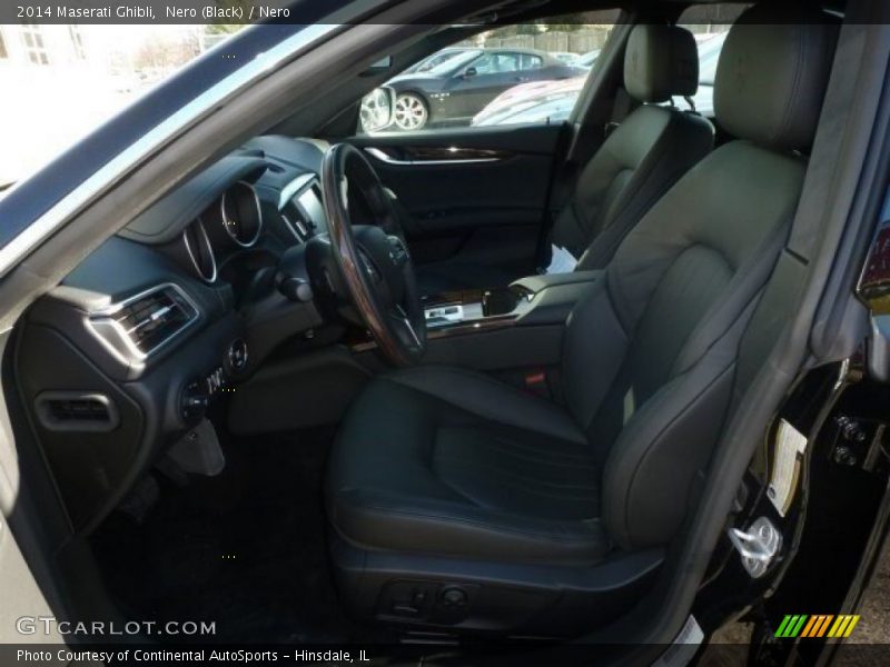 Nero (Black) / Nero 2014 Maserati Ghibli